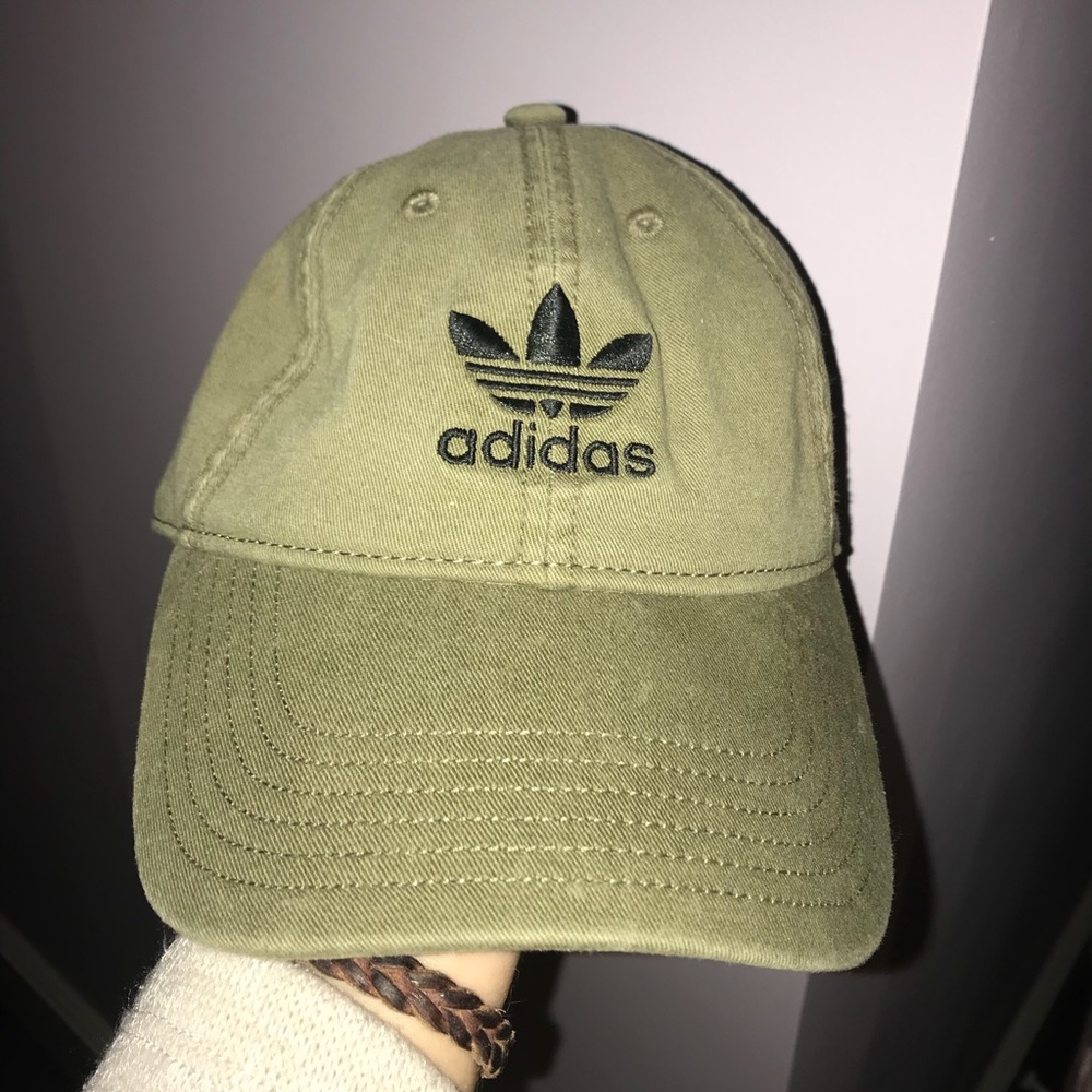 adidas army green hat Urban Outfitters